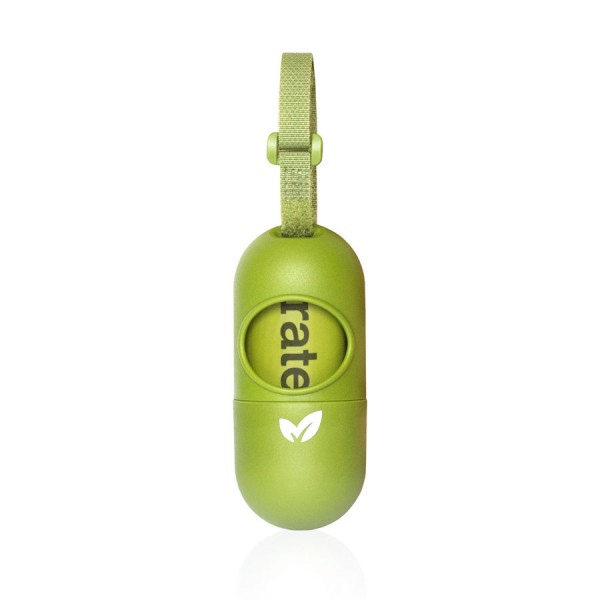 Poop Bag Dispenser - Incl. 15 Biodegradable bags