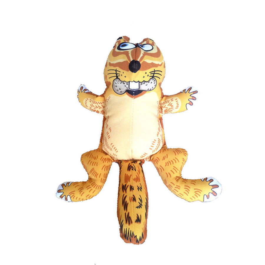 Squirrel Woodland Crackler Dog Toy by Fat Cat Ollie s Pet